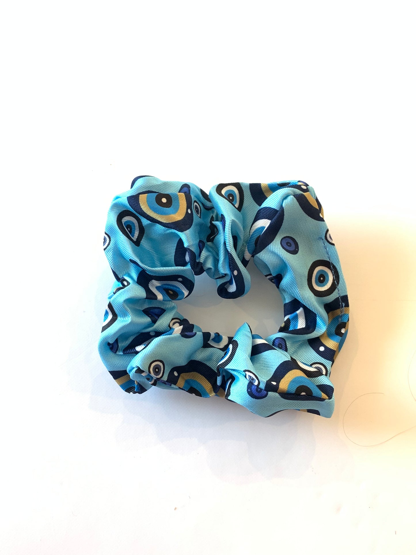 Evil Eye scrunchie