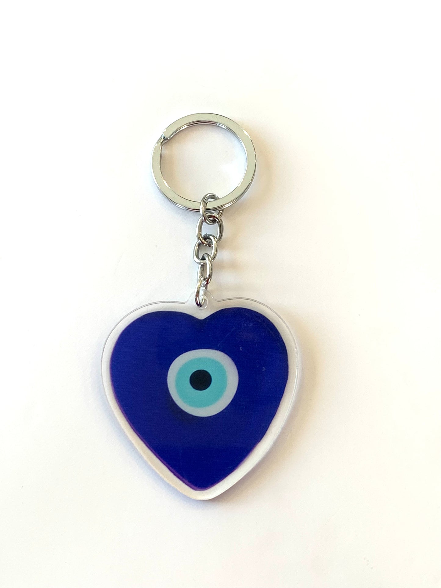 Heart eye keychain
