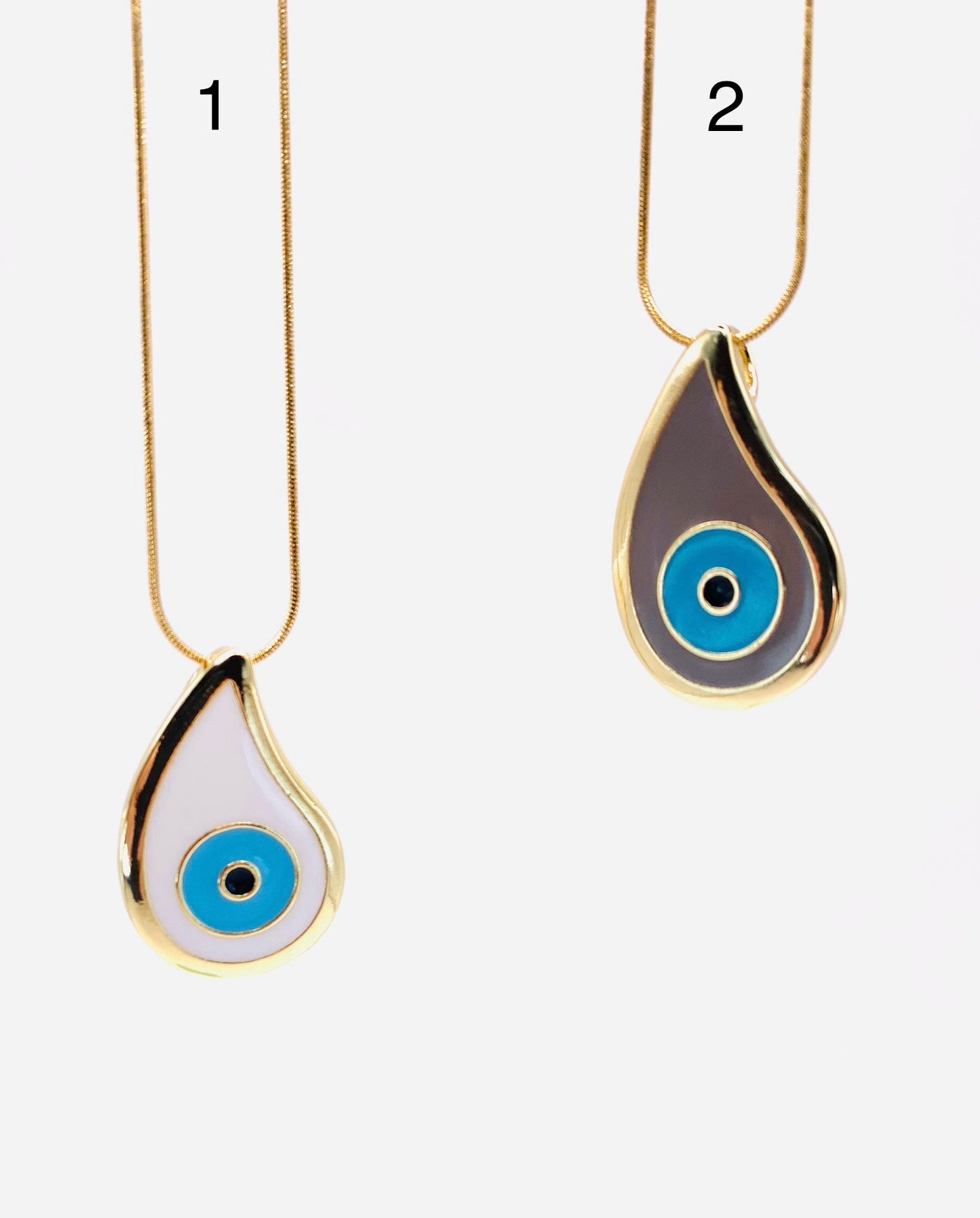 Evil eye amulet necklace