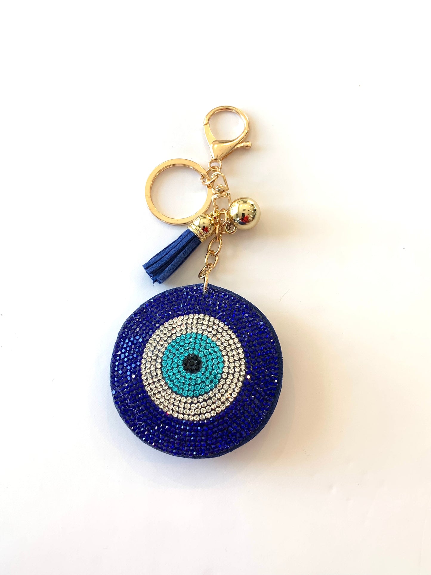 Sparkly eye keychain