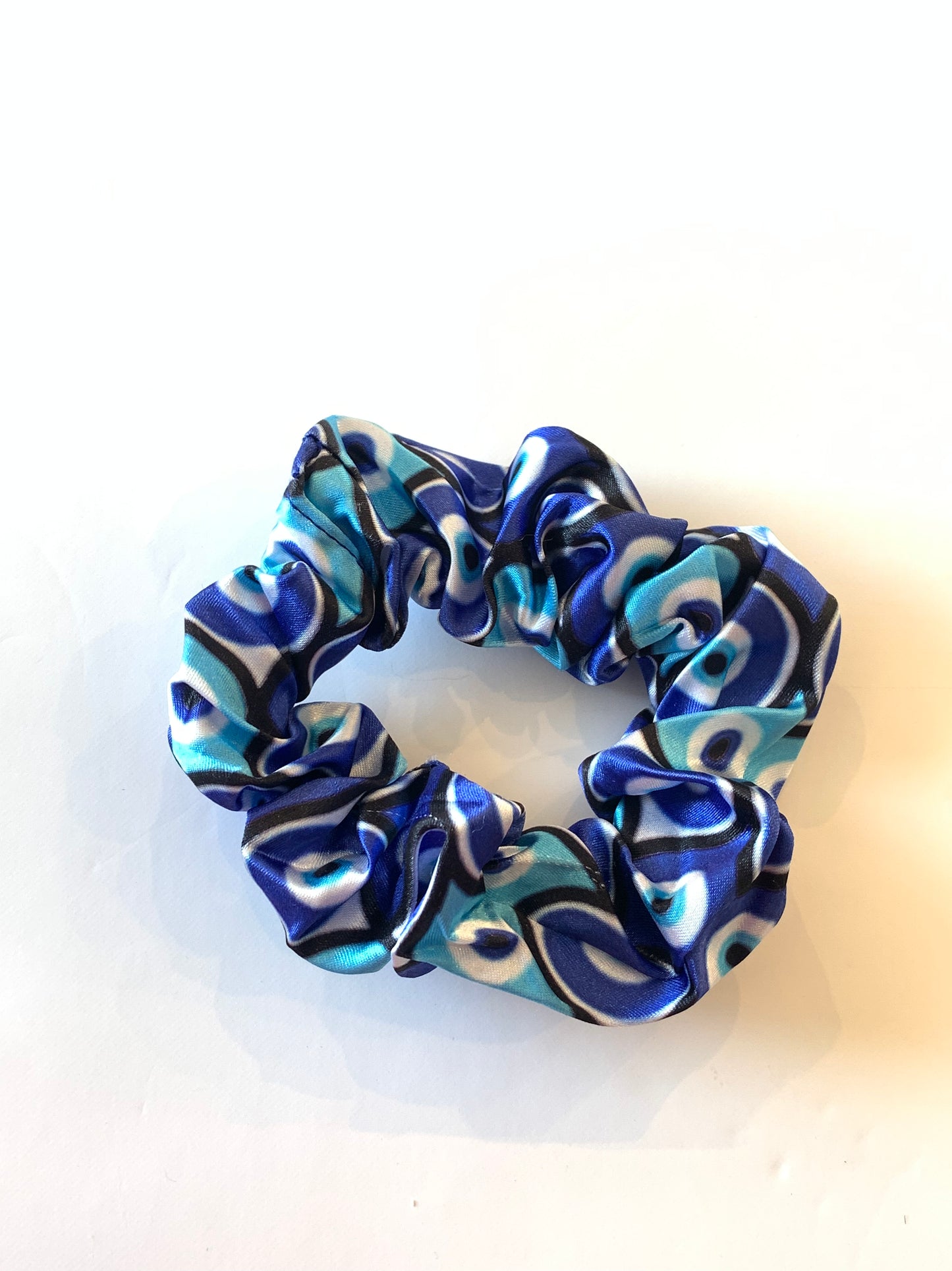 Evil Eye scrunchie