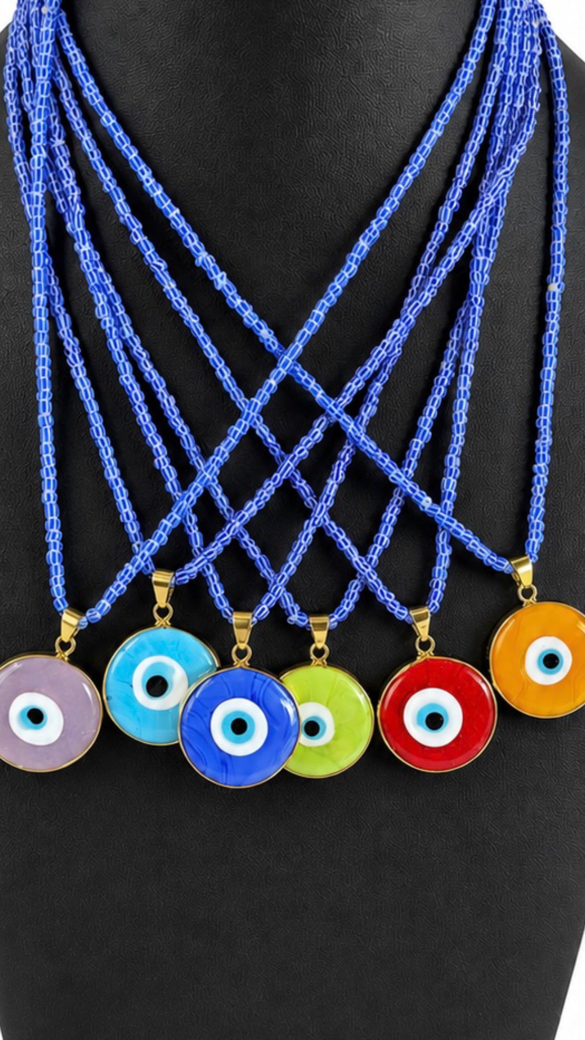 Blue Bead necklace