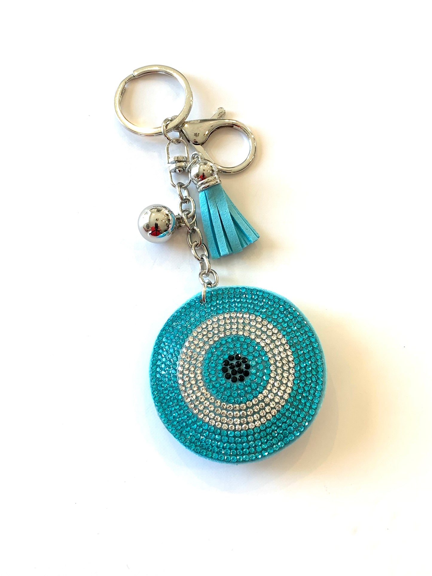 Sparkly eye keychain