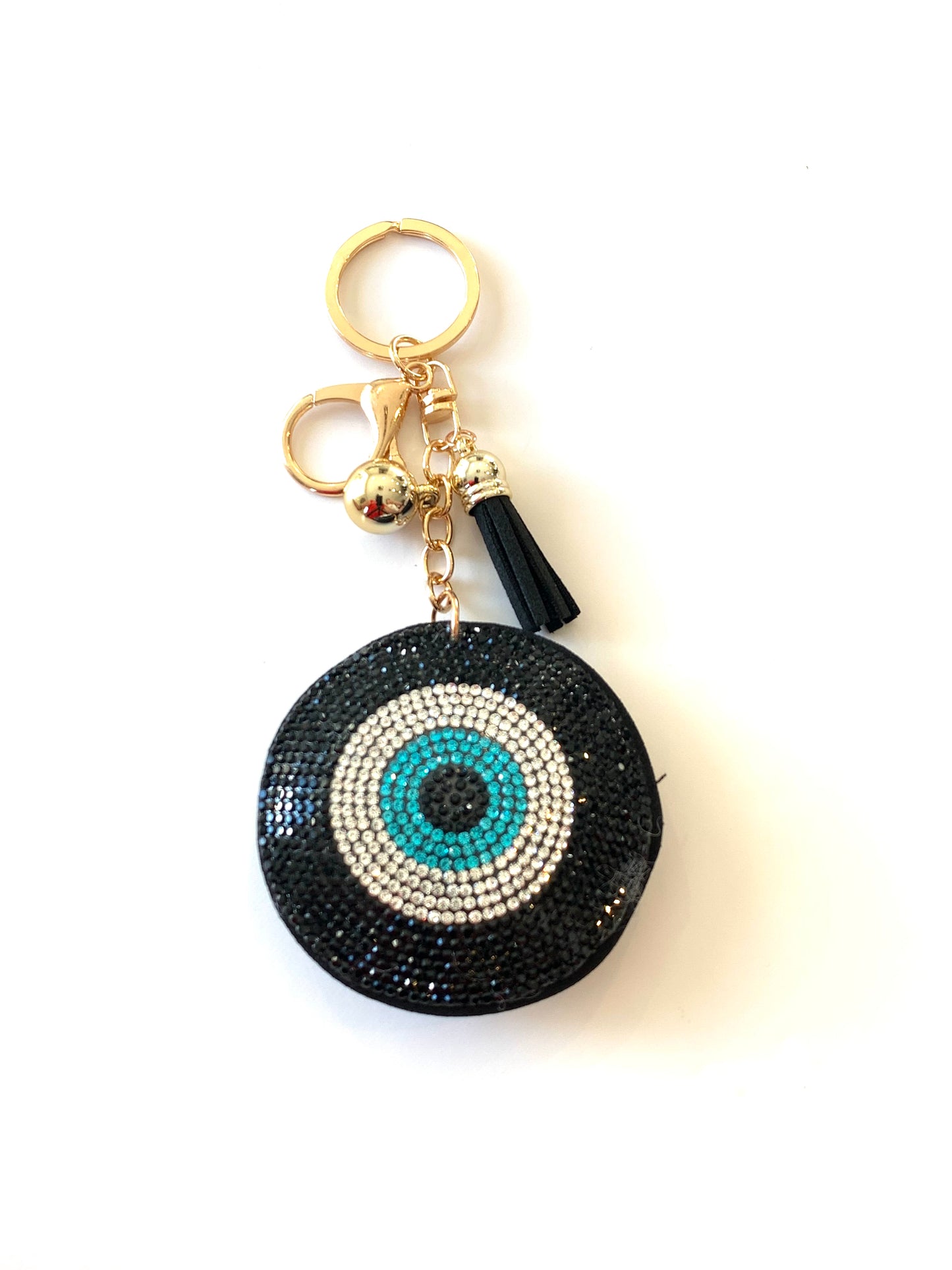 Sparkly eye keychain
