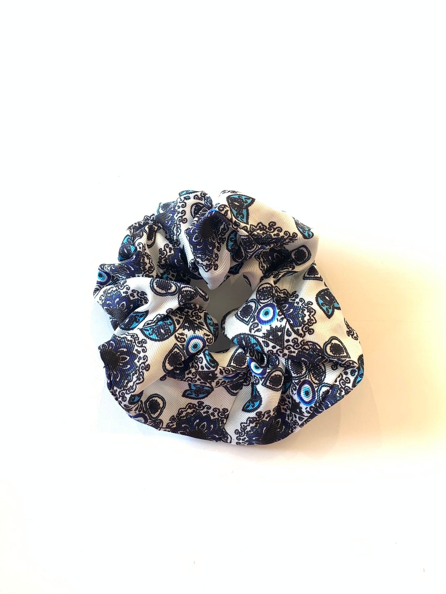 Evil Eye scrunchie