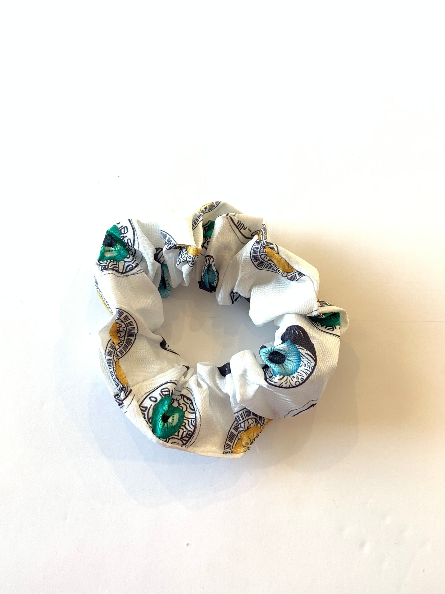 Evil Eye scrunchie