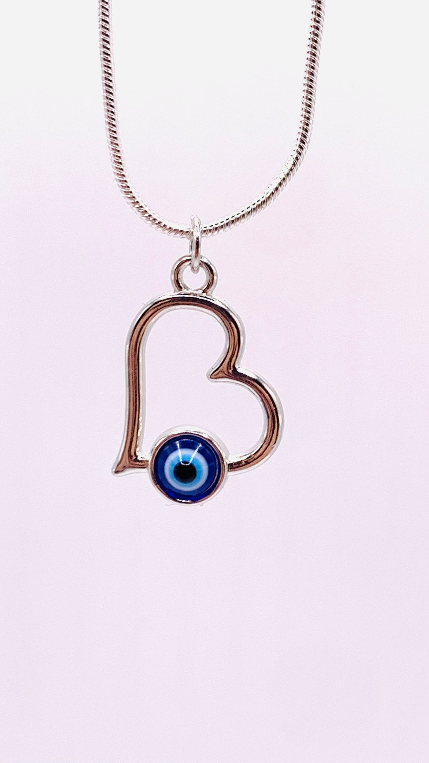 Evil eye heart