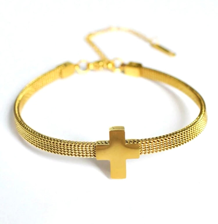 Cross bracelet