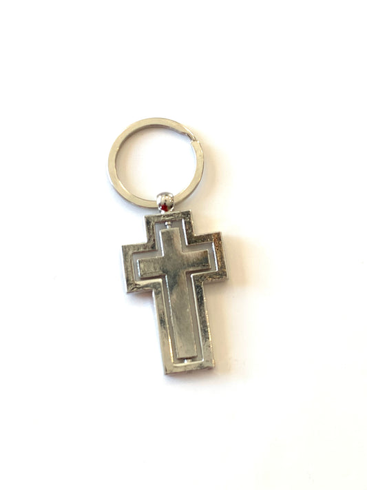 Cross Keychain
