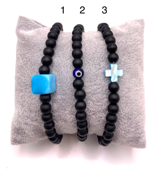 Matte black onyx