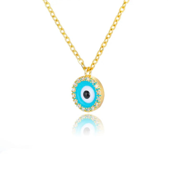 Classic evil eye necklace