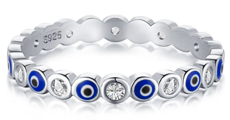 Perfection evil eye ring