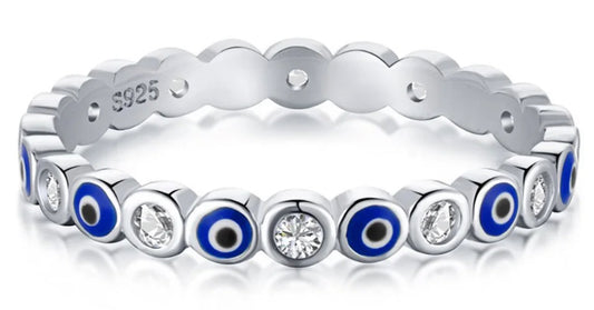 Perfection evil eye ring