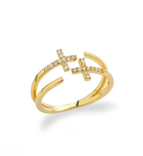 Double cross rings